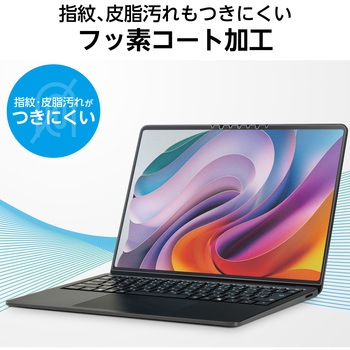 Surface Laptop 7 13.8インチ 保護フィルム ブルーライトカット 反射防止 抗菌 指紋防止 指すべりなめらか エレコム