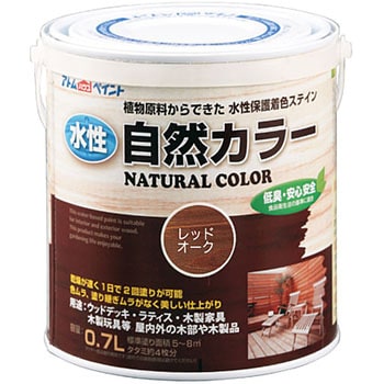 水性自然カラー(天然油脂木部用ステイン) アトムハウスペイント