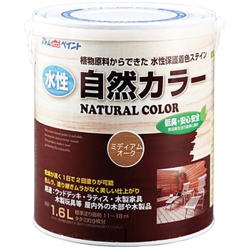 水性自然カラー(天然油脂木部用ステイン) アトムハウスペイント
