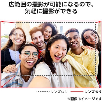 スマホ 広角レンズ 0.67倍 クリップ式 レンズ マクロレンズ エレコム