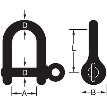 鉄ユニクロシャックル ニッサチェイン