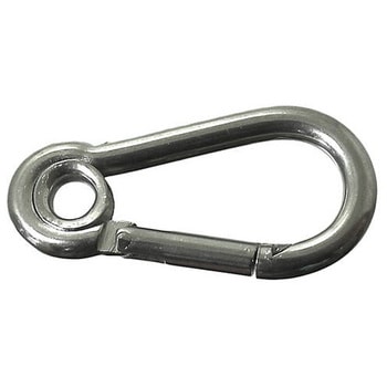 ステン環付スプリングフック ニッサチェイン
