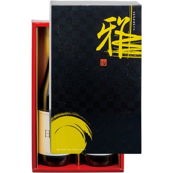 格子柄(みやび)太・細兼用720ml ヤマニパッケージ