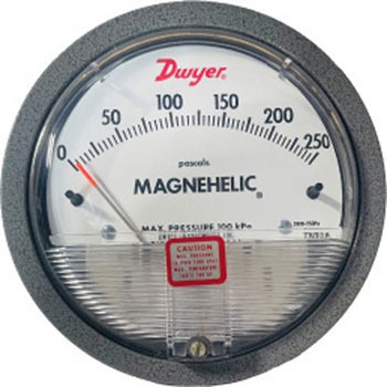 Magnehelicシリーズ微差圧計 - DWYER INSTRUMENTS
