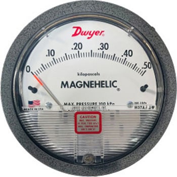 Magnehelicシリーズ微差圧計 - DWYER INSTRUMENTS