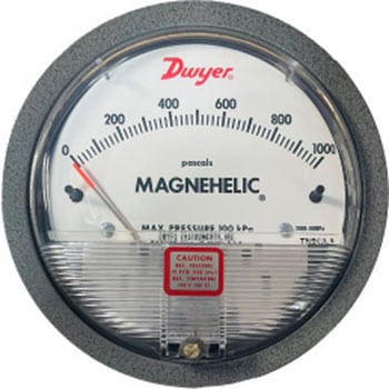 2000-1000PA MagnehelicV[Yv DWYER INSTRUMENTS 06141558