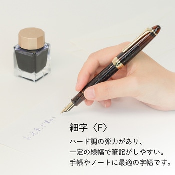 四季織 草遊び 万年筆 細字 セーラー万年筆