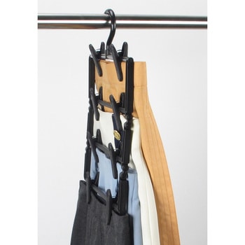 スカートハンガー すっきり 4段 2個組 - サワフジ