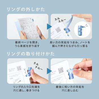 リングノート「ラセーノ」 専用ルーズリーフ キングジム