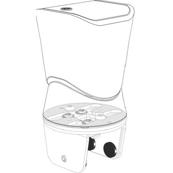 VSP-2用上向き設置クランプ 一ノ坪