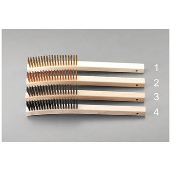 28x350mm [Cスチール]ロングハンドルブラシ エスコ