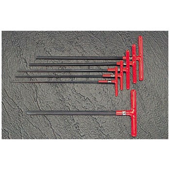 [2.5-8mm]180mmT型六角棒レンチ エスコ