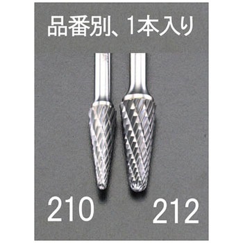 10x27mm[6mm軸]超硬カッター[鉄・鋳物] エスコ