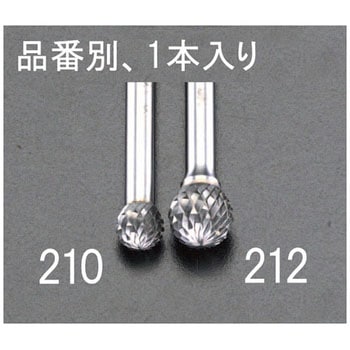 12x10.8mm[6mm軸]超硬カッター鉄鋳物 エスコ