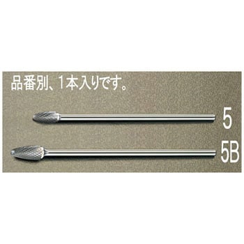 12x25x175mm[6mm軸]超硬カッター エスコ