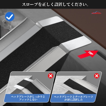 折畳みブリッジ バイク積載 一本 Ruedamann