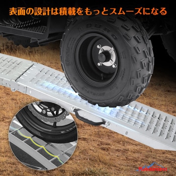 鉄製積載用スロープ トラックローディング 二本セット Ruedamann