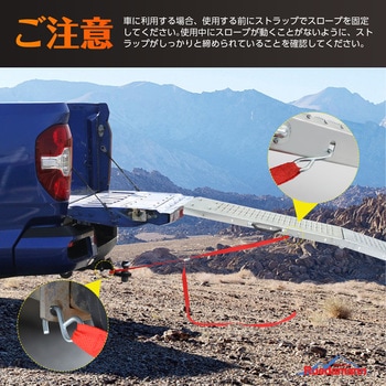 鉄製積載用スロープ トラックローディング 二本セット Ruedamann