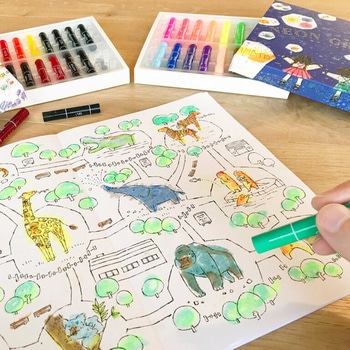 はみだしてもいいぬりえ コクヨ