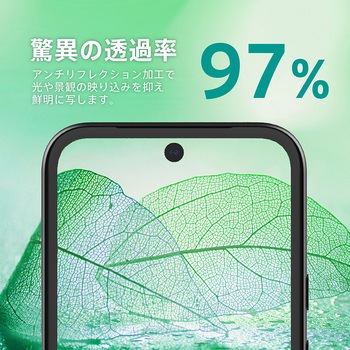 Google Pixel 9 スーパークリア レンズ保護ガラス 光沢 トリニティ