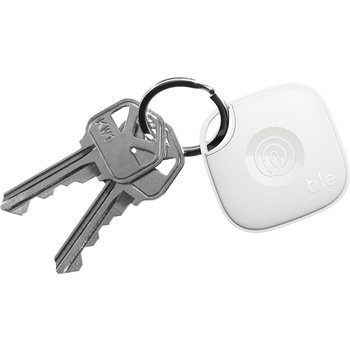 Life360 Tile Mate (2024) ホワイト/電池交換不可(最大約3年) Tile