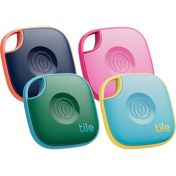 Life360 Tile Mate (2024) カラー 4個パック/電池交換不可(最大約3年) Tile