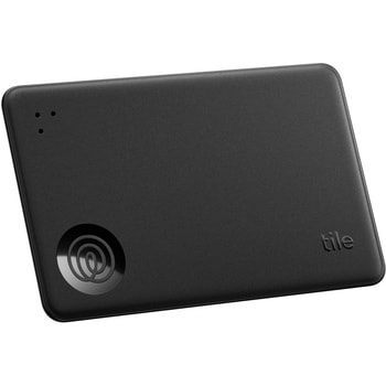 Life360 Tile Slim (2024) ブラック/電池交換不可(最大約3年) Tile
