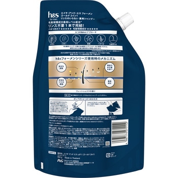 H&S FOR MEN ゴールド2IN1シャンプー P&G