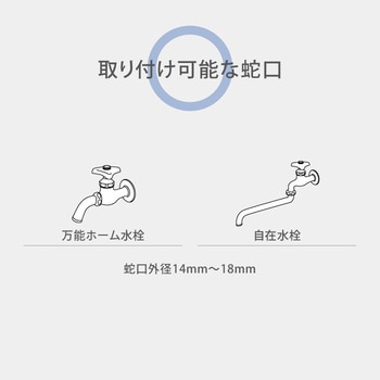 バンド付蛇口ニップルセット - タカギ