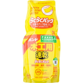 40301 ボンド木工用速乾らくらくパック 1袋(1kg) コニシ 【通販サイト 