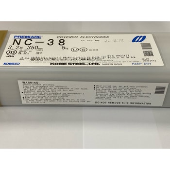 NC-38 ステンレス鋼用溶接棒 1箱(5kg) 神戸製鋼 【通販サイトMonotaRO】