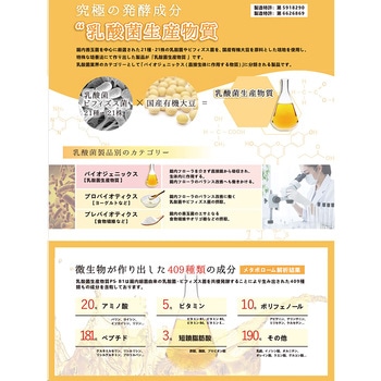 乳酸菌発酵物質 癒友輝 腸活 善玉菌 乳酸菌発酵エキス 腸内環境 ユウキ