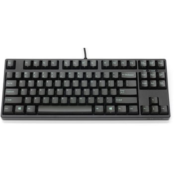Majestouch+ ASK TKL スピードシルバー軸・テンキーレス・87キー 英語配列・ブラックフレーム・アスファルトキーキャップ ダイヤテック