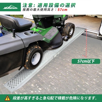 折畳みスロープ スチール製バイクラダー Ruedamann
