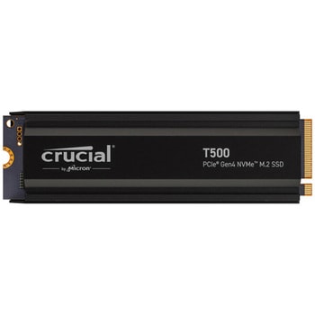 Crucial T500シリーズ M.2 SSD 2TB ヒートシンク付 5年保証 CT2000T500SSD5JP Crucial