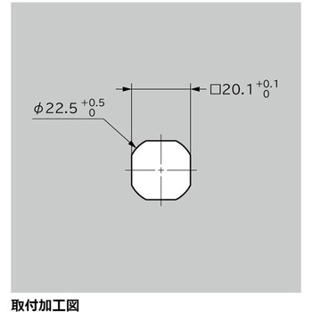 ロッドラッチ クオーターターン取付タイプ スガツネ工業