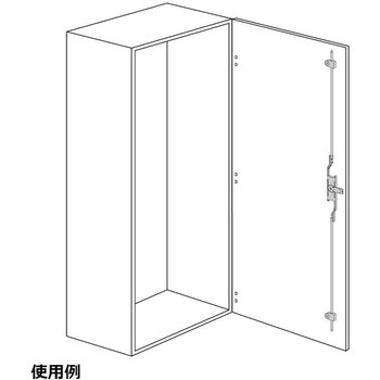 ロッドラッチ クオーターターン取付タイプ スガツネ工業
