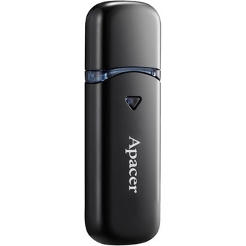 <AH355>USB3.0対応 64GB キャップ式 ブラック 5年保証 Apacer