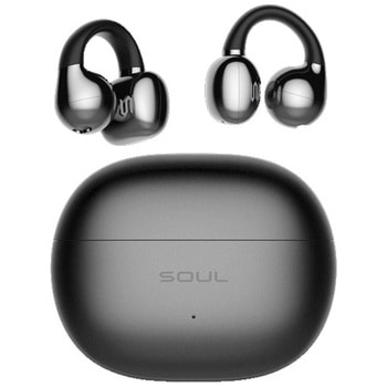 S-LIVE CLIP BLACK オープンイヤークリップワイヤレスイヤホン SOUL(ソウル)