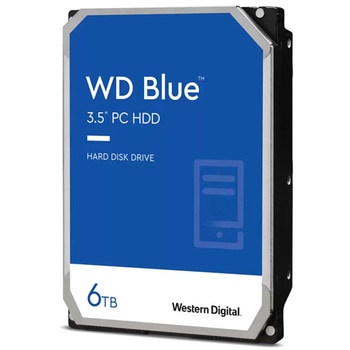 WD Blue 内蔵HDD 3.5インチ 6TB 2年保証 WD60EZAX Western Digital(ウエスタンデジタル)
