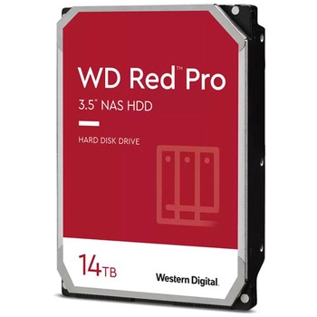 WD Red Pro 内蔵HDD 3.5インチ 14TB SATA6Gb/s 5年保証 WD142KFGX Western Digital(ウエスタンデジタル)