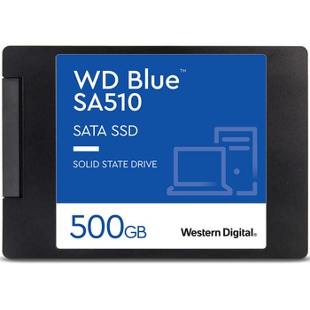 WD Blue SA510 SATA接続 2.5インチSSD 500GB 5年保証 WDS500G3B0A Western Digital(ウエスタンデジタル)