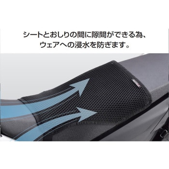 きゃめる EHZ2837M メッシュシートカバー GEL-ZAB D(ゲルザブD)形状 EFFEX
