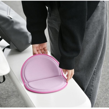 GEL-ZAB PUNI(ゲルザブプニ) さくら  エクスジェル (EXGEL) 折りたたみ可能 クッション コンパクト  ウレタン お尻が痛くならない ピンク EHZ2129PK EFFEX(エフェックス)