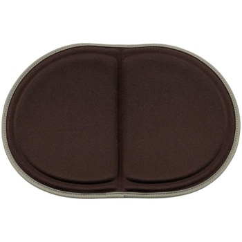 GEL-ZAB PUNI(ゲルザブプニ) モカ  エクスジェル (EXGEL) 折りたたみ可能 クッション コンパクト  ウレタン お尻が痛くならない ブラウン EHZ2129BR EFFEX(エフェックス)