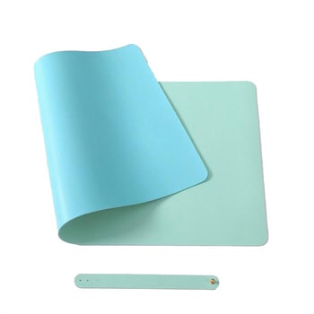 C1000413 フェイクレザーデスクマット80×40cm D8040P1 CRECOTE 06235805