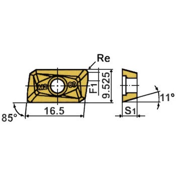 チップ APMT-PDER-M2 三菱マテリアル
