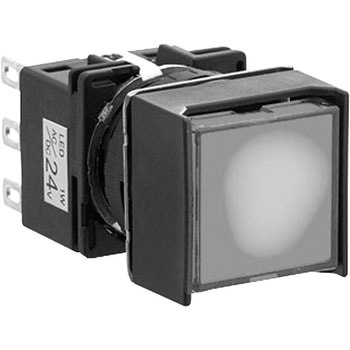Φ16 LBシリーズ 照光押しボタンスイッチ  (正角形) IDEC(和泉電気)