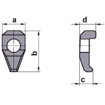 クランプ駒 三菱マテリアル