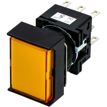 Φ16 LBシリーズ 照光押しボタンスイッチ  (長角形) IDEC(和泉電気)